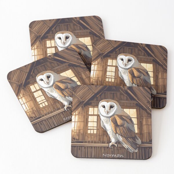 Item preview, Norman the Barn Owl designed and sold by Fruityblue.