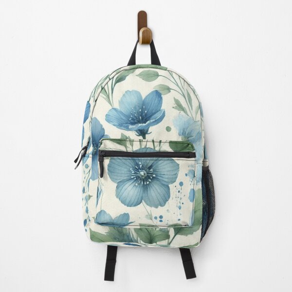 Item preview, Blue Flowers Pattern  designed and sold by IoneShopDesign.