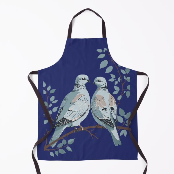 Item preview, Two Turtle Doves Cut-Out Stencil-Style designed and sold by taiche.