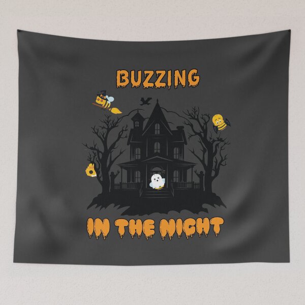 Item preview, Bee Spooky - Buzzing In The Night designed and sold by GRABAPSHOP.