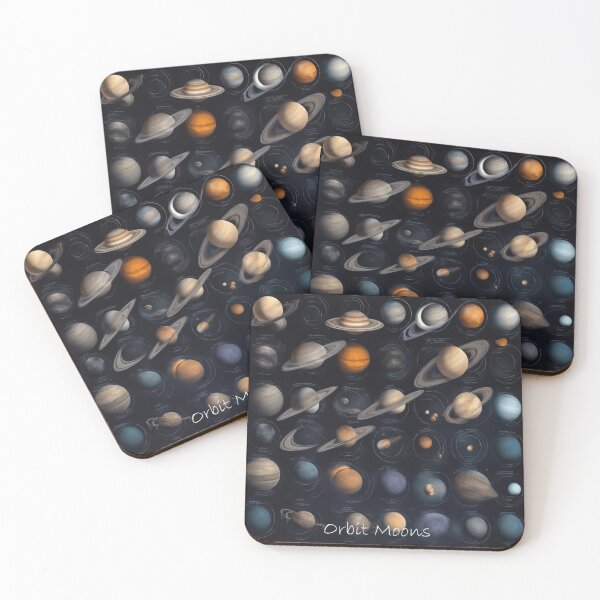 Item preview, Orbit Moons designed and sold by Fruityblue.
