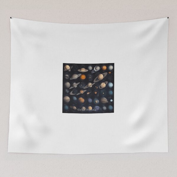 Item preview, Orbit Moons designed and sold by Fruityblue.