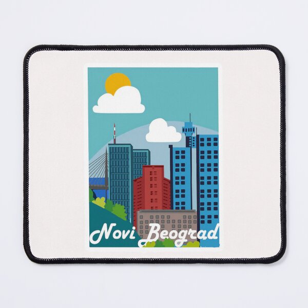 Item preview, Novi Beograd Serbia Belgrade Illustration designed and sold by Ratatatts.