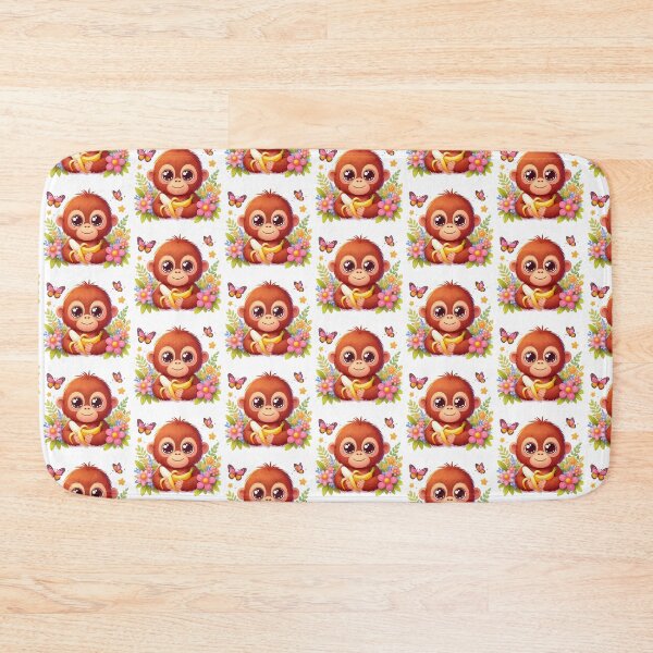 Item preview, Charming Kawaii Orangutan designed and sold by istoriadesign.