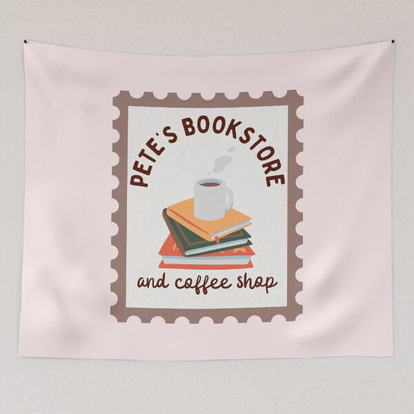 Item preview, Pete's bookstore & coffee shop | Beach Read | Emily Henry  designed and sold by Neadoodles.