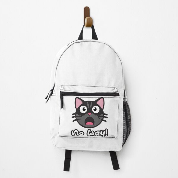 Item preview, No way! Shocked cute cat design designed and sold by SleekVisuals.