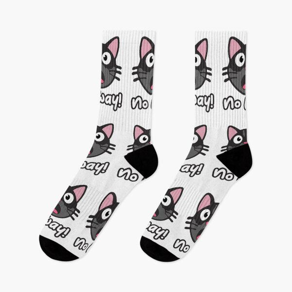 Item preview, No way! Shocked cute cat design designed and sold by SleekVisuals.
