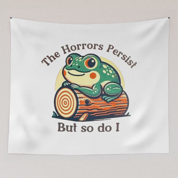Item preview, The Horrors Persist designed and sold by danielromeney.