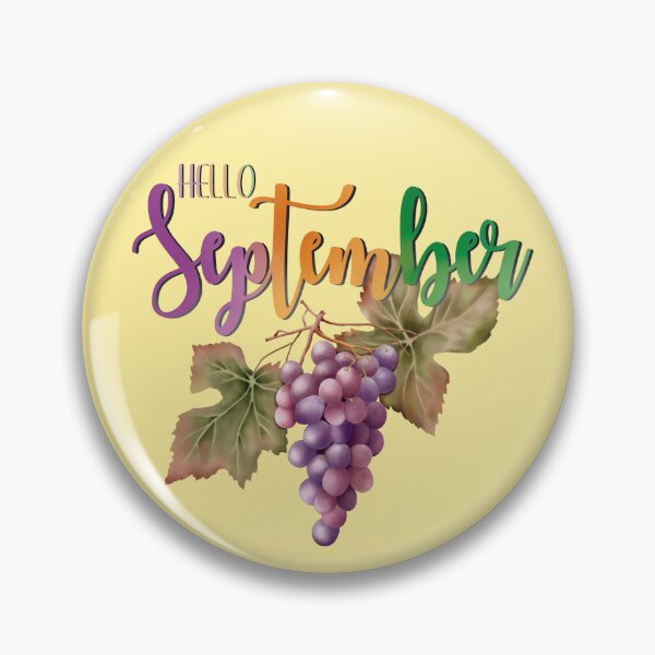 Item preview, Hello September! Hello new Month! designed and sold by AriLady.