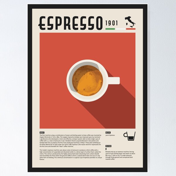 Aperçu de l'œuvre Illustration d'une tasse de café expresso créée et vendue par aio.
