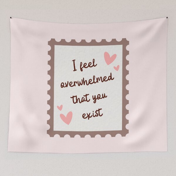 Item preview, I feel overwhelmed that you exist | Beach Read | Emily Henry  designed and sold by Neadoodles.