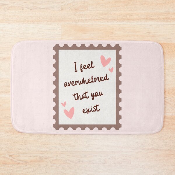 Item preview, I feel overwhelmed that you exist | Beach Read | Emily Henry  designed and sold by Neadoodles.