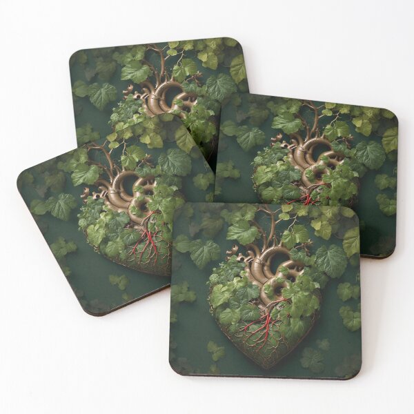 Item preview, A heart surrounded by greenery life designed and sold by Sadia  Jannat.