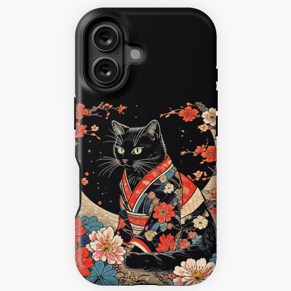 Vista previa del artículo con la obra «Funda resistente MagSafe para iPhone», diseñado y vendido por Catophile.