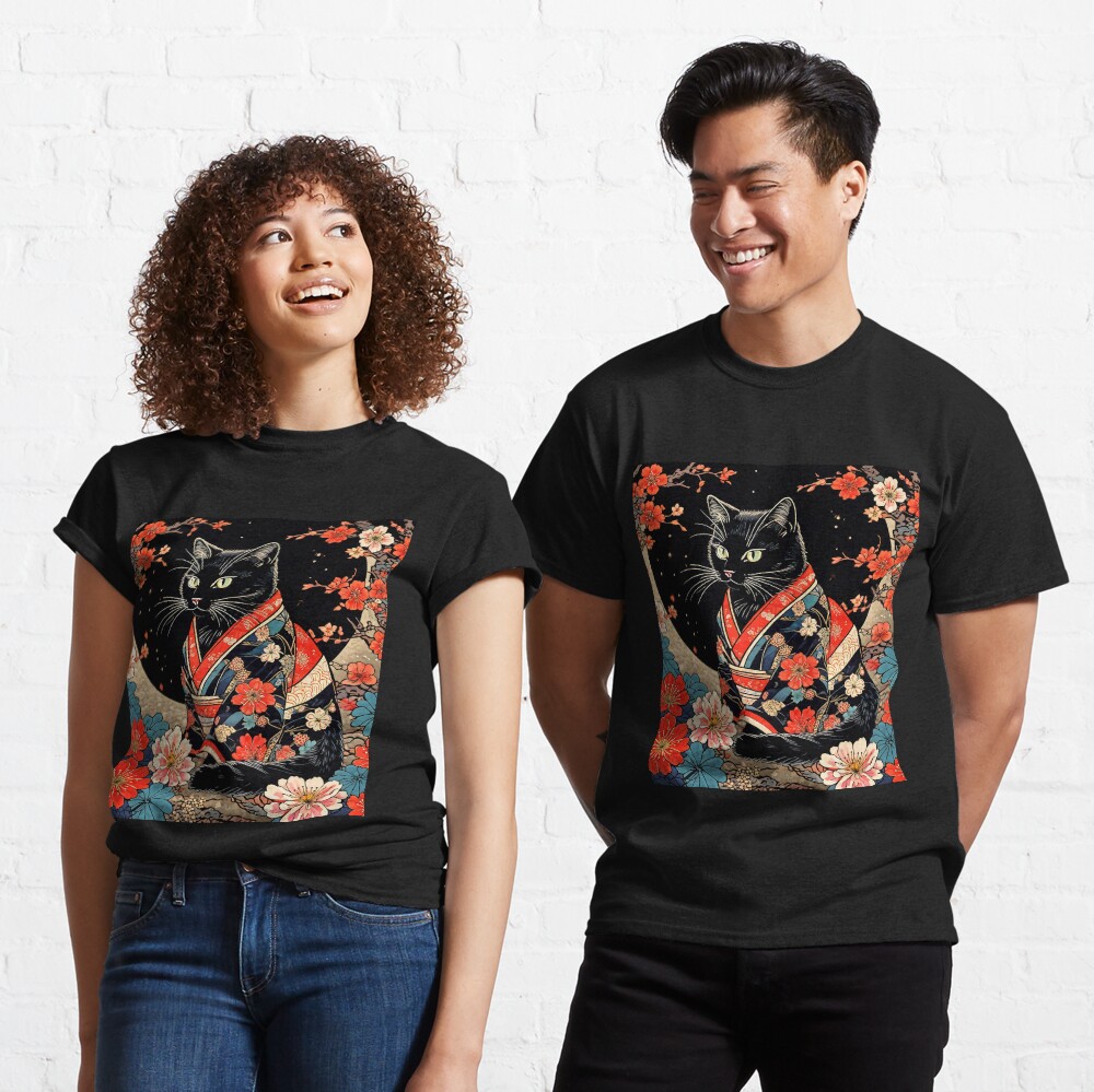 Vista previa del artículo con la obra «Camiseta clásica», diseñado y vendido por Catophile.