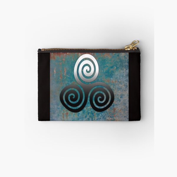 Item preview, Hammered Metal Triple Spiral designed and sold by GrimalkinStudio.