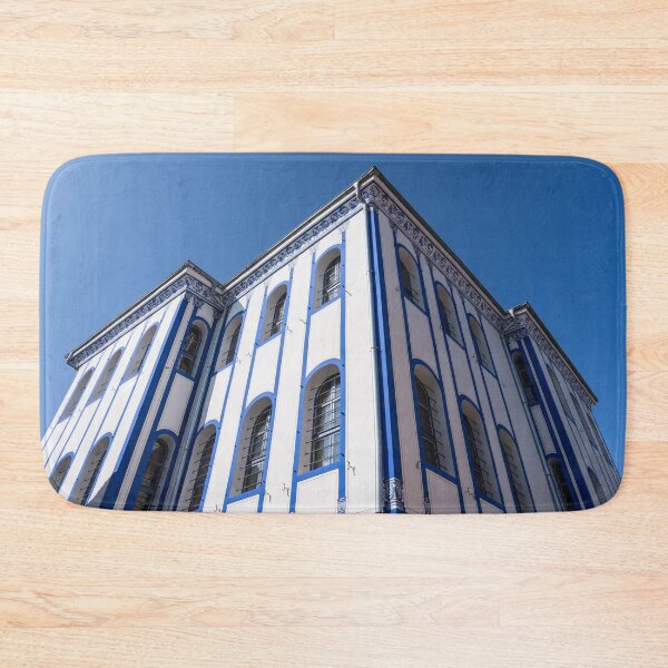Item preview, Elegant Revival Mansion in Blue and White designed and sold by Georgia Mizuleva.