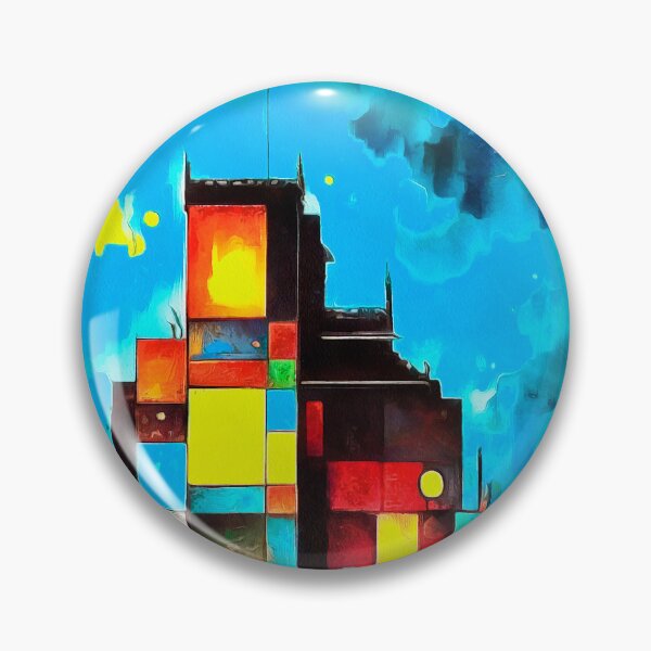 Item preview, Abstract mosaic architecture designed and sold by Shevi.