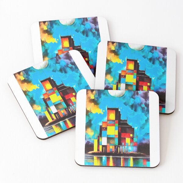 Item preview, Abstract mosaic architecture designed and sold by Shevi.