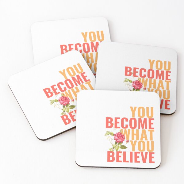 Item preview, You Become What You Belive designed and sold by YINZY.
