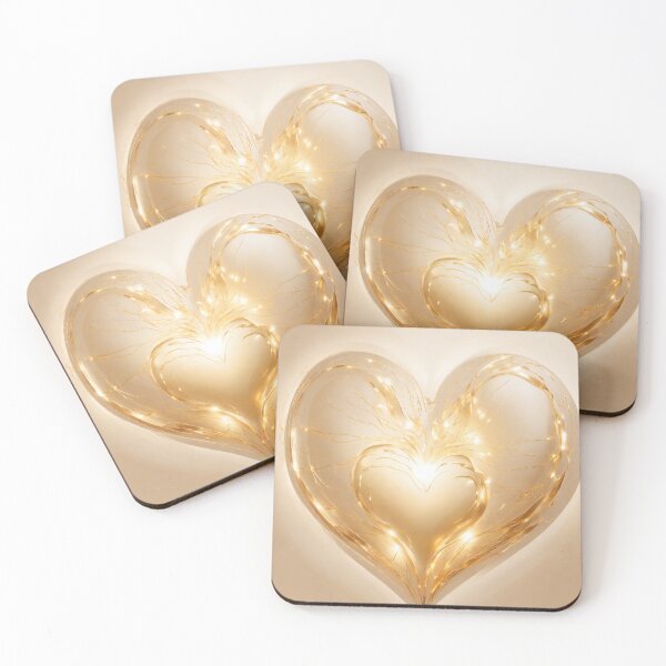 Item preview, An elegant golden-shaded human heart  designed and sold by Sadia  Jannat.