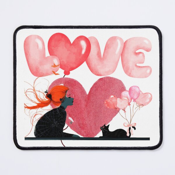 Item preview, "Unconditional Love Between a Person and a Cat" designed and sold by Booshop2324.