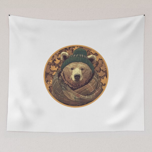 Item preview, Autumn Bear  designed and sold by krabbaraban.