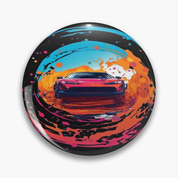 Item preview, Stylish Colorful Car Lover T-Shirt - Bold Automotive Graphic Tee designed and sold by SSulatul101.
