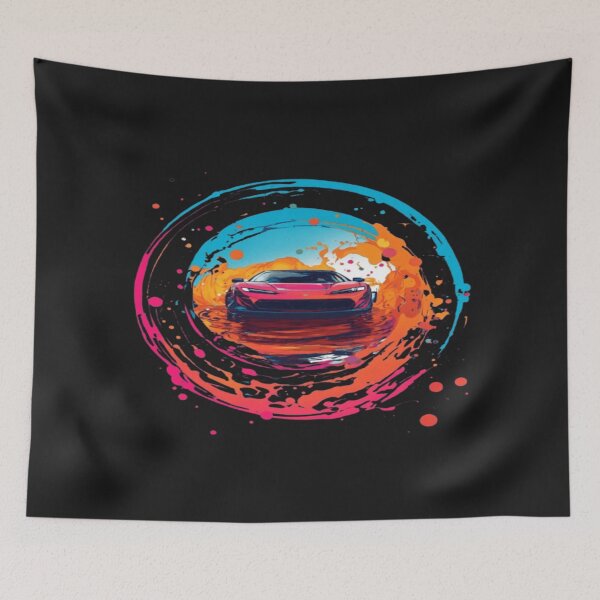Item preview, Stylish Colorful Car Lover T-Shirt - Bold Automotive Graphic Tee designed and sold by SSulatul101.