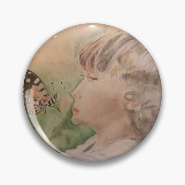 Item preview, Child  gazing at a butterfly  designed and sold by Jacinta hunt.
