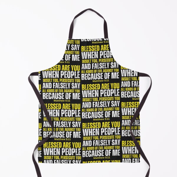 Item preview, “Blessed are you when people insult you, persecute you and falsely say all kinds of evil against you because of me | Matthew 5:11 designed and sold by UnboundFull.