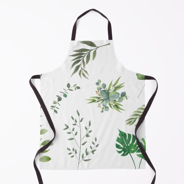 Item preview, Pastel Green Leaves Pattern designed and sold by HappyHavenStu.