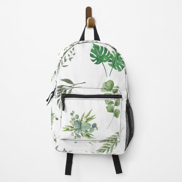 Item preview, Pastel Green Leaves Pattern designed and sold by HappyHavenStu.