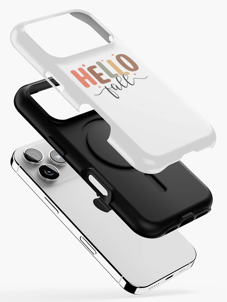 Thumbnail 2 of 4, iPhone Case, Hello Fall designed and sold by DesignCosmos.