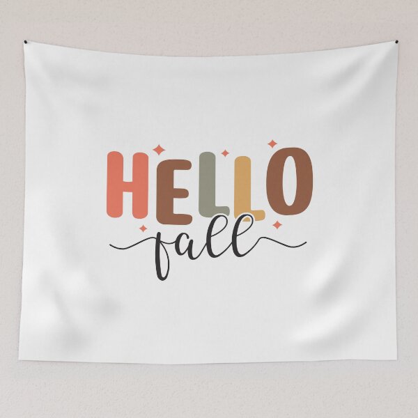 Item preview, Hello Fall designed and sold by DesignCosmos.