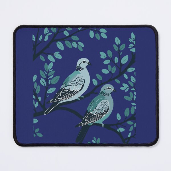 Item preview, Two Turtle Doves Cut-Out Stencil-Style 3 designed and sold by taiche.