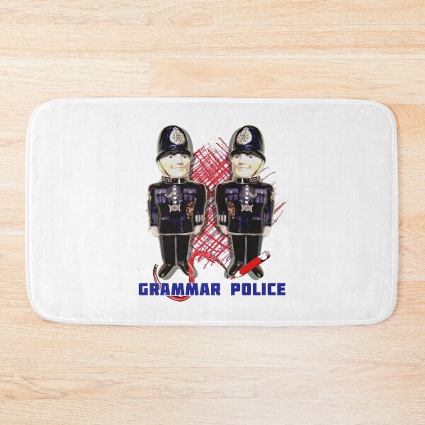 Item preview, Grammar Police English Bobbie designed and sold by dpenn.