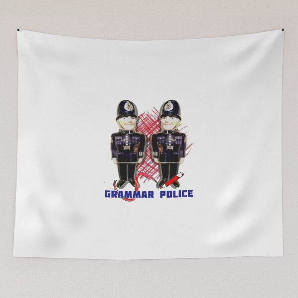 Item preview, Grammar Police English Bobbie designed and sold by dpenn.