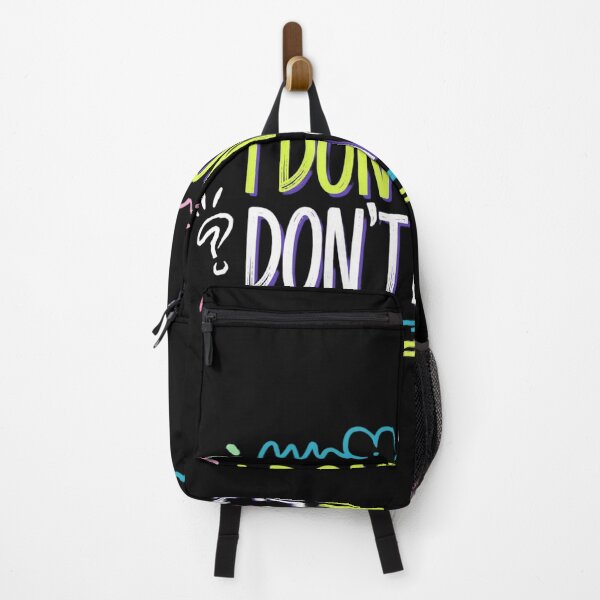 Item preview, I Don't Know, Don't Ask Me – Quirky and Fun Quote designed and sold by Colorful-Garden.