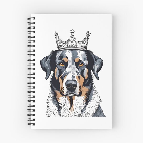 Item preview, Minimalist Beauceron Portrait with Crown - Elegant Dog Design for Sophisticated Products designed and sold by GoodyPaws.
