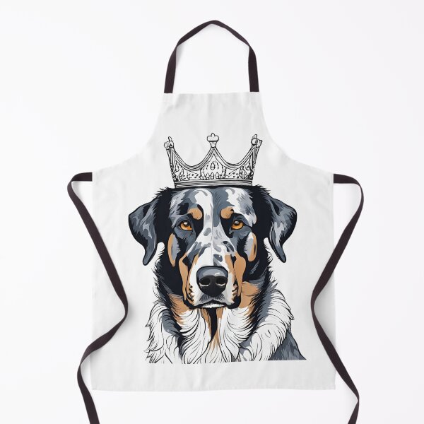 Item preview, Minimalist Beauceron Portrait with Crown - Elegant Dog Design for Sophisticated Products designed and sold by GoodyPaws.
