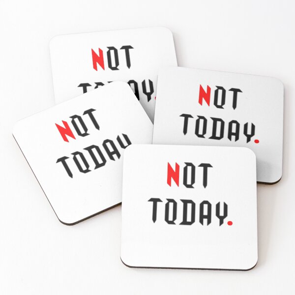 Item preview, Not today  designed and sold by GazCreations.