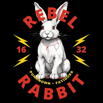 Artwork thumbnail, Rebel Rabbit by pUNKnown