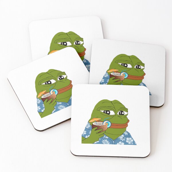 Aperçu de l'œuvre Pepe la grenouille, vacances, mème génial créée et vendue par Lil Stank.