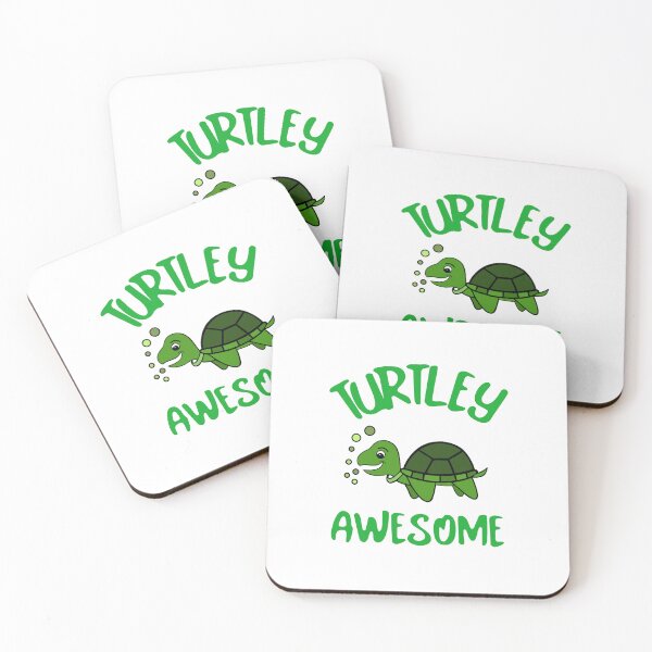 Item preview, Turtle Pun Turtley Awesome designed and sold by Sartoris Art.
