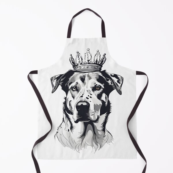 Item preview, Minimalist Beauceron Portrait with Crown - Elegant Dog Design for Sophisticated Products designed and sold by GoodyPaws.
