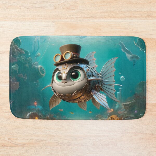 Item preview, Steampunk Armored Catfish designed and sold by Sillytoe.