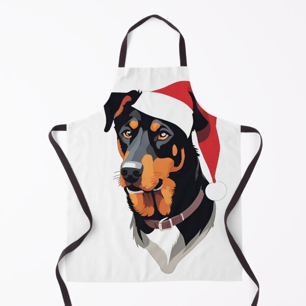 Item preview, Beauceron in Santa Hat - Festive Holiday Dog Design designed and sold by GoodyPaws.