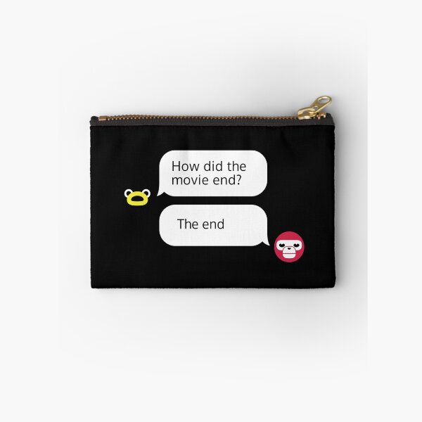 Item preview, Witty Movie Ending Chat Bubble Design designed and sold by coshe.