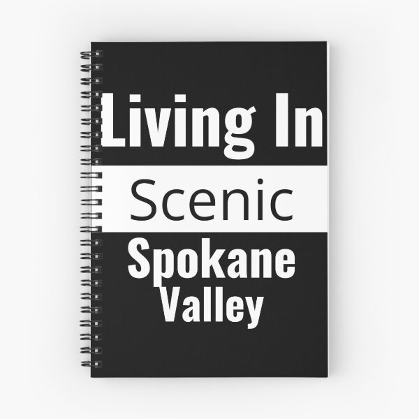Item preview,  "Living in Scenic Spokane Valley": Spokane Valley Local Show Your City Pride! designed and sold by AlphaBetulia.
